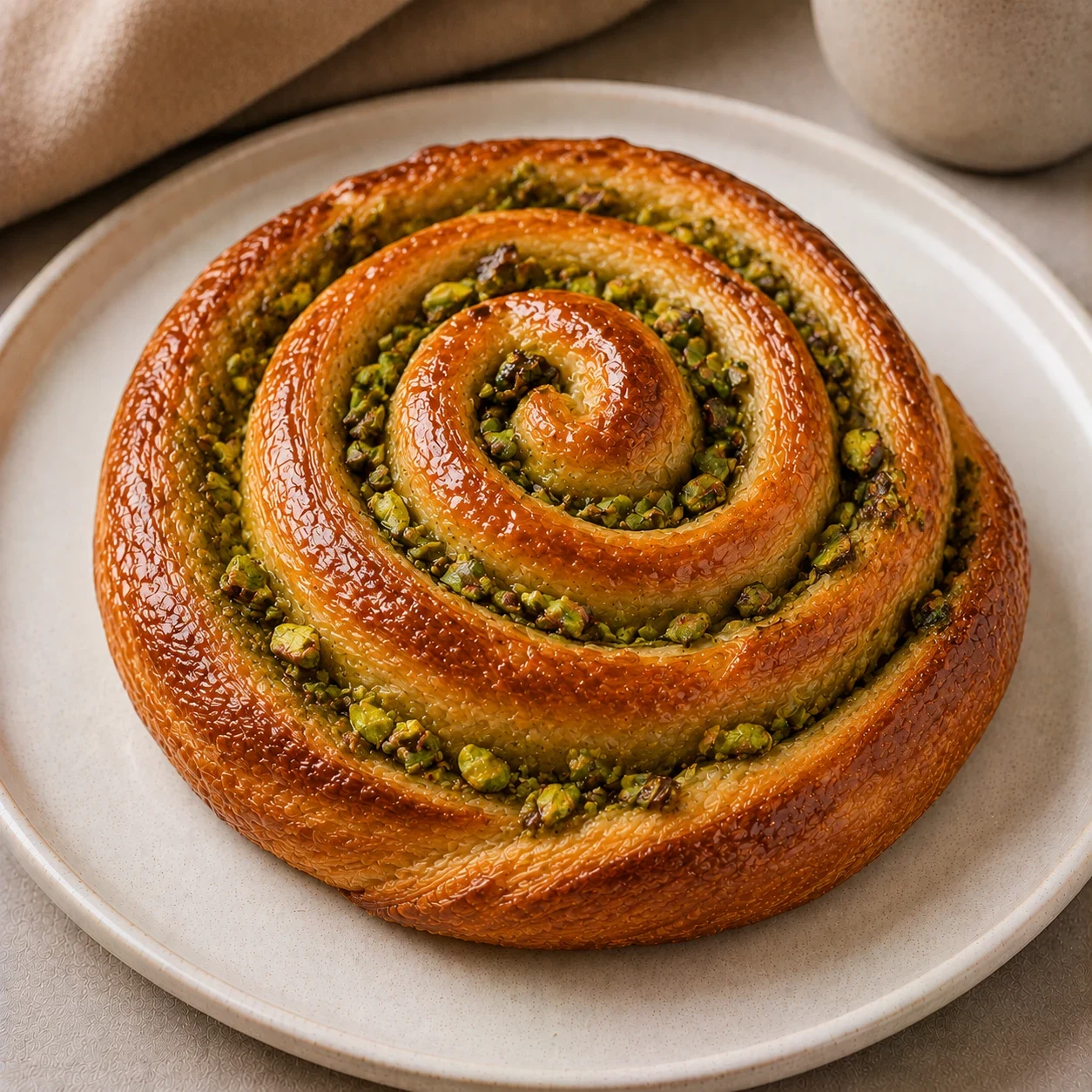 رول پسته