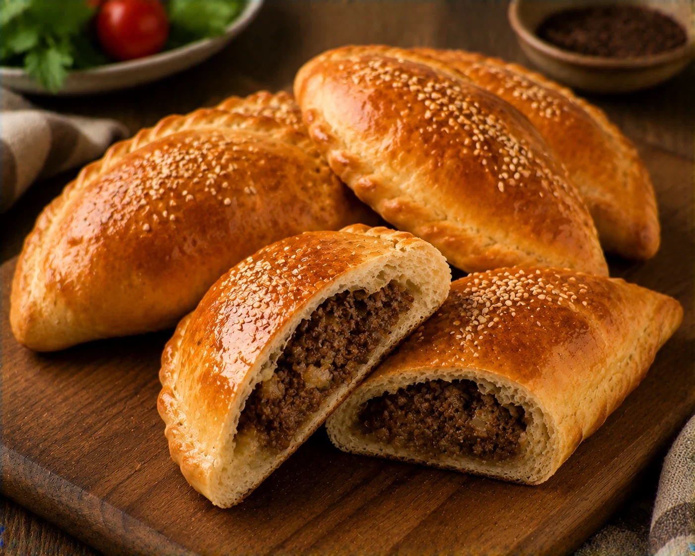 پیراشکی گوشت